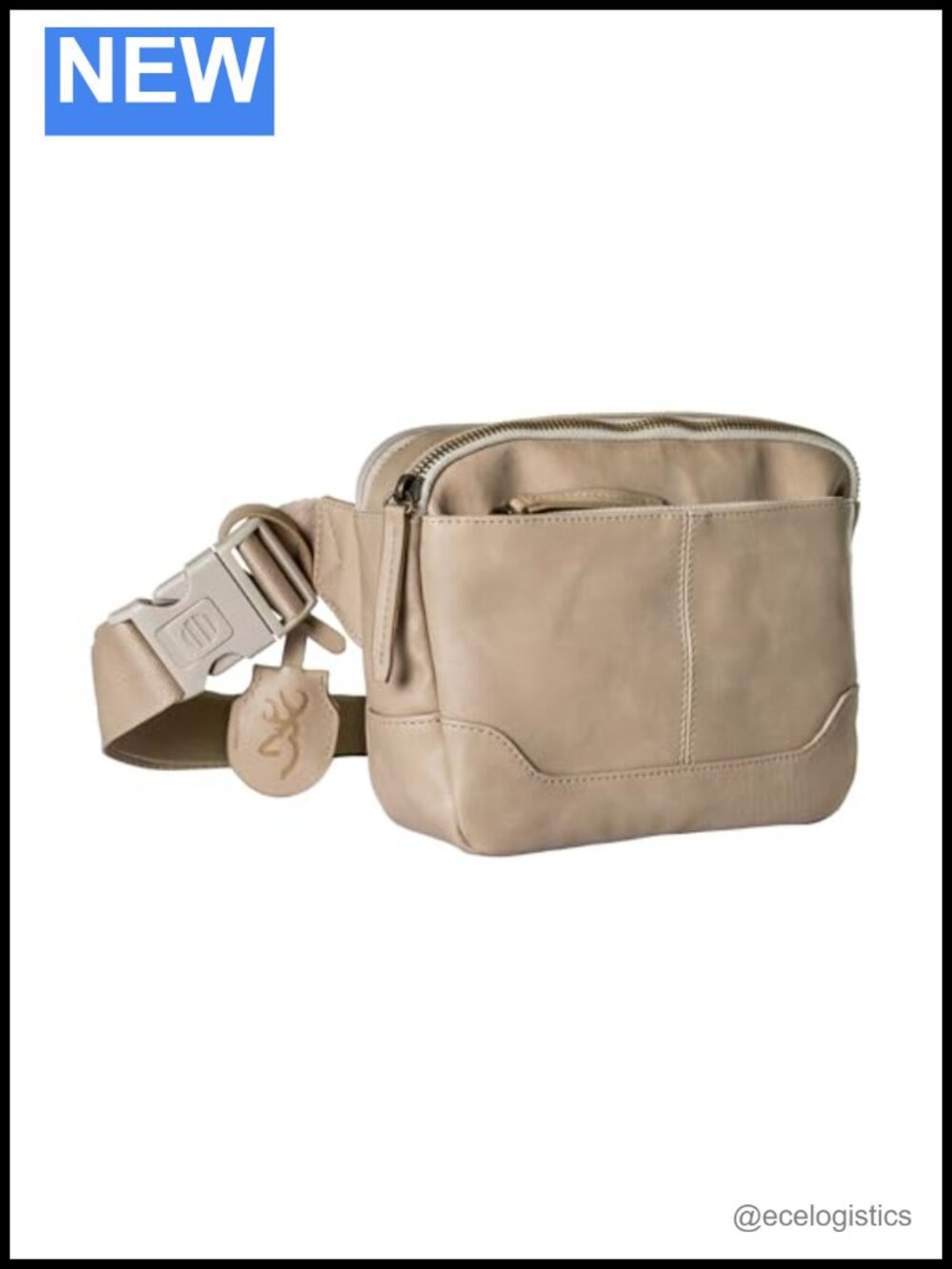 Concealed Carry Crossbody Handbag Faux Leather with Locking Holster
